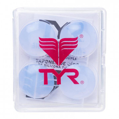 Беруши TYR Soft Silicone Ear Plugs, LEP-101, прозрачный