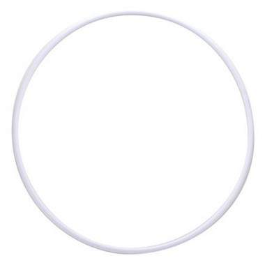 Обруч гимнастический ЭНСО MR-OPl650, пластиковый, диаметр 650мм., белый