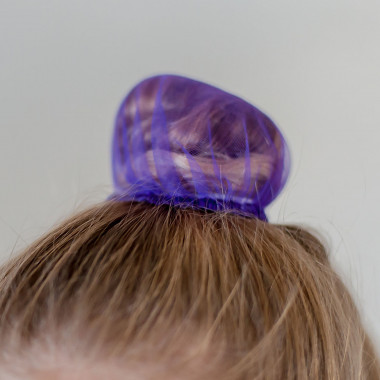Сеточка для волос INDIGO, SM-329-V, 9 см, фиолетовый