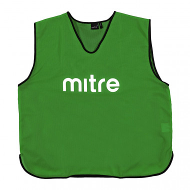 Манишка тренировочная Mitre Т21503GG2-SR, размер SR, зеленая