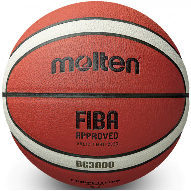Мяч баскетбольный MOLTEN, B5G3800, размер 5, FIBA Approved