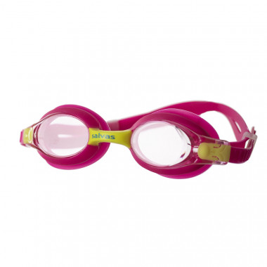 Очки для плавания SALVAS Quak, FG200CF, размер детский, розовые