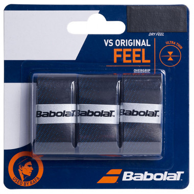 Овергрип BABOLAT VS Grip Original x3, 653040-146, упак. по 3 шт, 0.43 мм, 110см, черно-синий