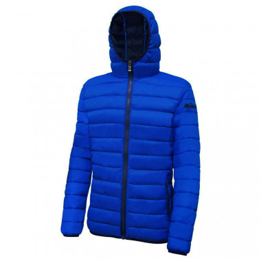 Куртка утепленная с капюшоном MIKASA MT912-050-S, р.S, полиэстер, синий
