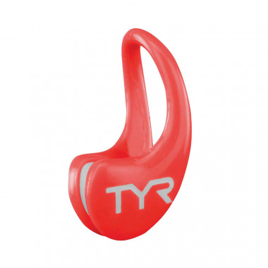 Зажим для носа TYR Ergo Swim Clip, LERGO-689, one size, силикон, красный