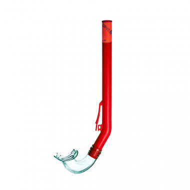 Трубка плавательная Salvas Rapallo Snorkel, DA115T0R1STS, р. Senior, красный