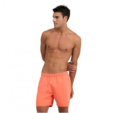 Шорты пляжные ARENA Fundamentals Boxer, 006443 390 S, р.S, 100% полиэстер, оранжевый
