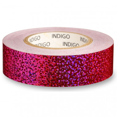 Обмотка для гимнастического обруча INDIGO Crystal, IN139-PI, 20мм*14м, на подкл, розовый