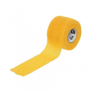 Лента-паутинка для хоккейной клюшки BLUE SPORT Powerflex Grip, 3815, размер 38*4,50, желтый