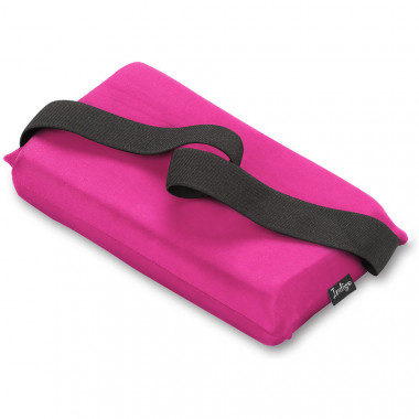 Подушка для растяжки INDIGO, SM-358-2, 24,5*12,5 см, бифлекс, поролон, розовый