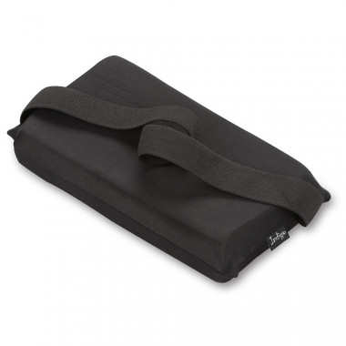 Подушка для растяжки INDIGO, SM-358-4, 24,5*12,5 см, бифлекс, поролон, черный